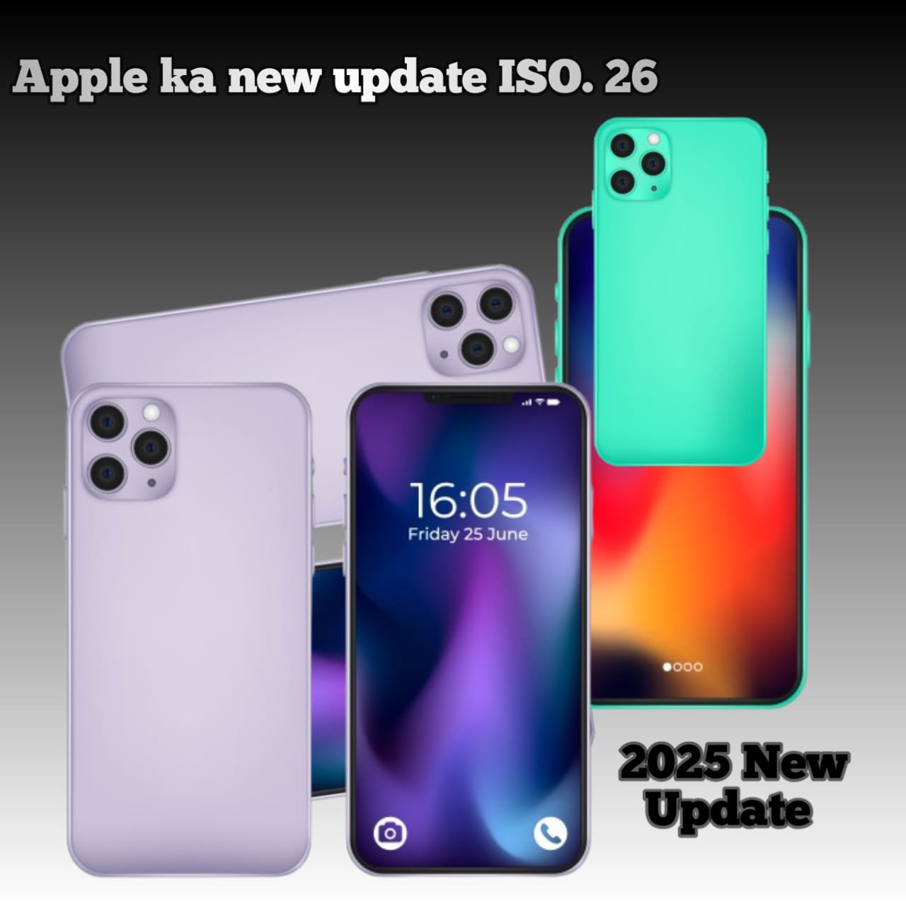 Apple iso 26 का नया अपडेट नई आधुनिक तकनीक AI पर आधारित है सॉफटववेर का पूरा जानकारी दिया जायेगा